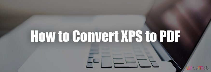 Convert XPS to PDF