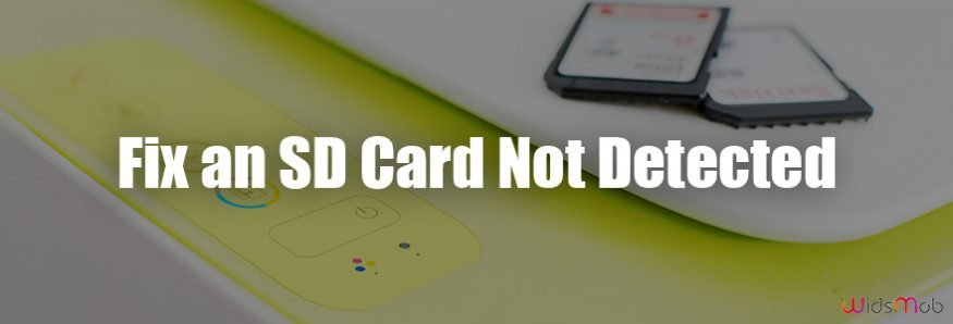 Fix an SD Card Not Detected