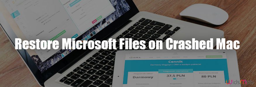 Restore Microsoft Files on Crashed Mac