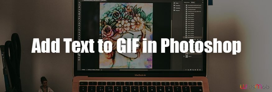 Add Text to GIF in Photoshop