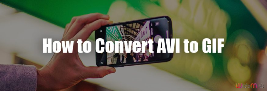 How to Convert AVI to GIF