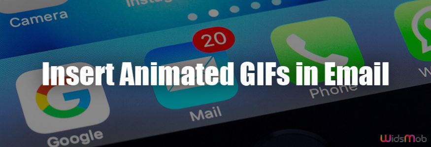 Insert Animated GIFs in Email