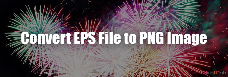 Convert EPS File to PNG Image