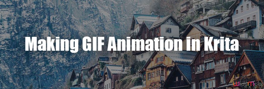 Making GIF Animation in Krita