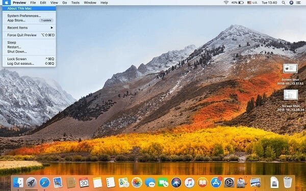 Apple Icon About This Mac