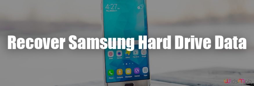 Recover Lost Samsung External Hard Drive Data