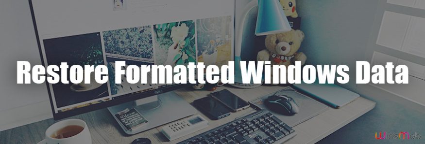 Restore Formatted Windows Data