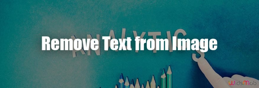 Remove Text from an Image