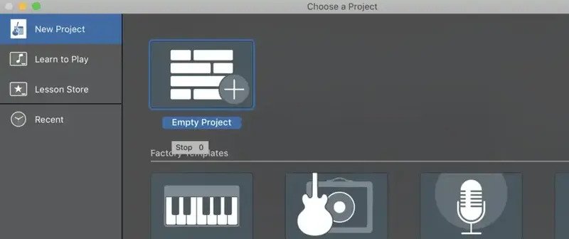 Garageband Main
